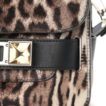 Proenza Schouler Calf Hair Leopard Print Mini PS11 Classic Shoulder Bag Black 15 of 16