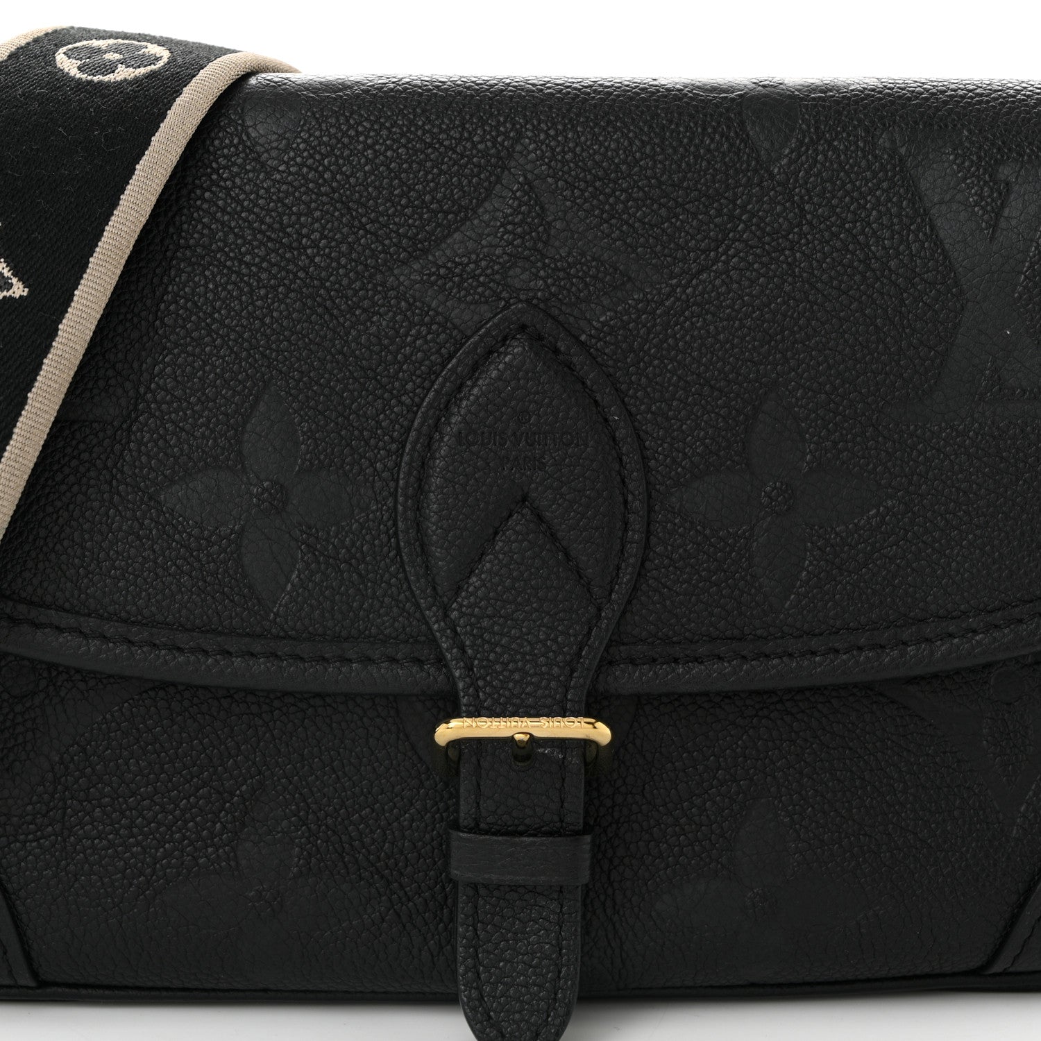 Louis Vuitton Empreinte Monogram Giant Diane Black 7 of 9