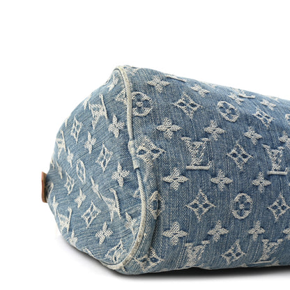 Louis Vuitton Monogram Denim Neo Speedy Blue 8 of 9