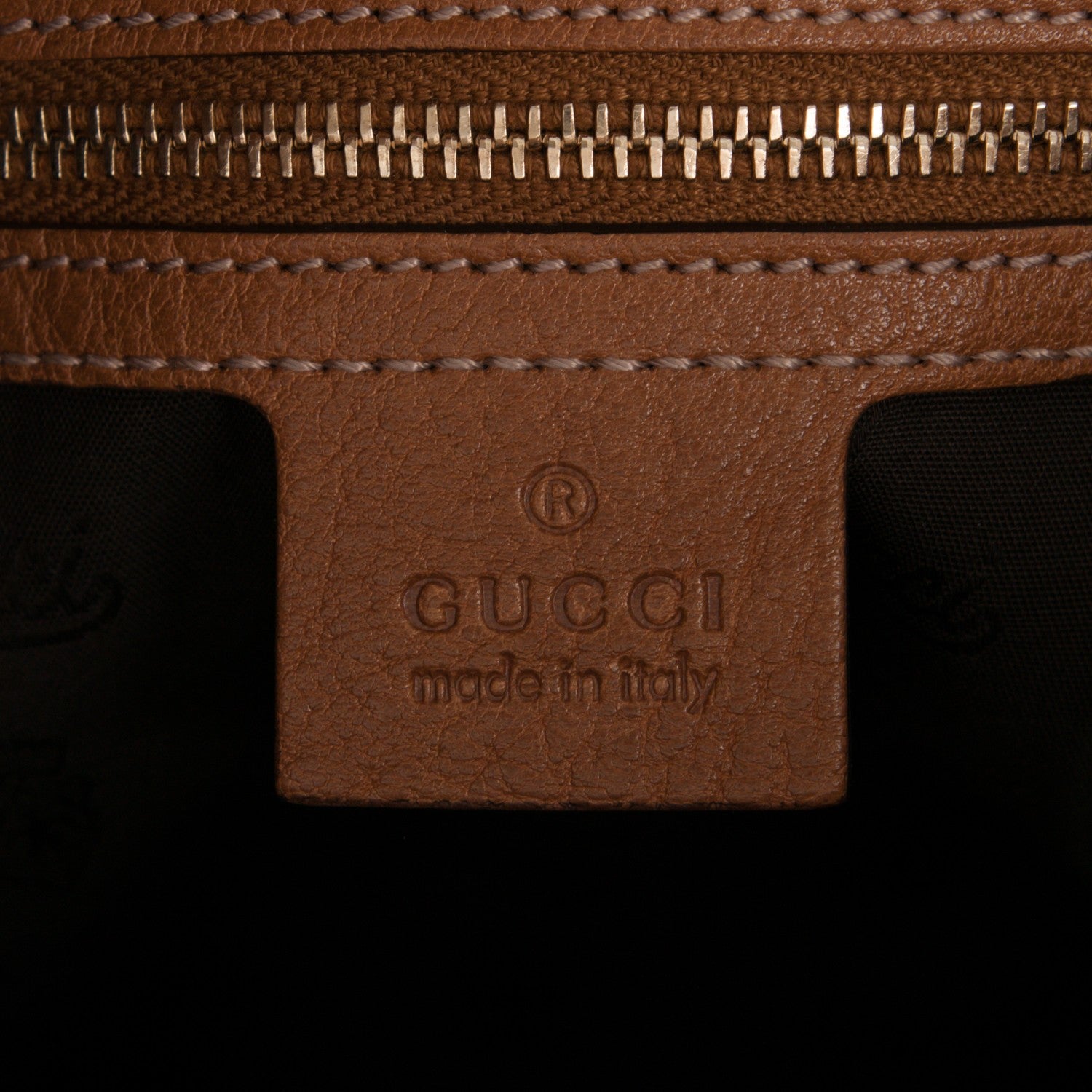 Gucci GG Monogram Medium Charm Tote Light Brown 6 of 7