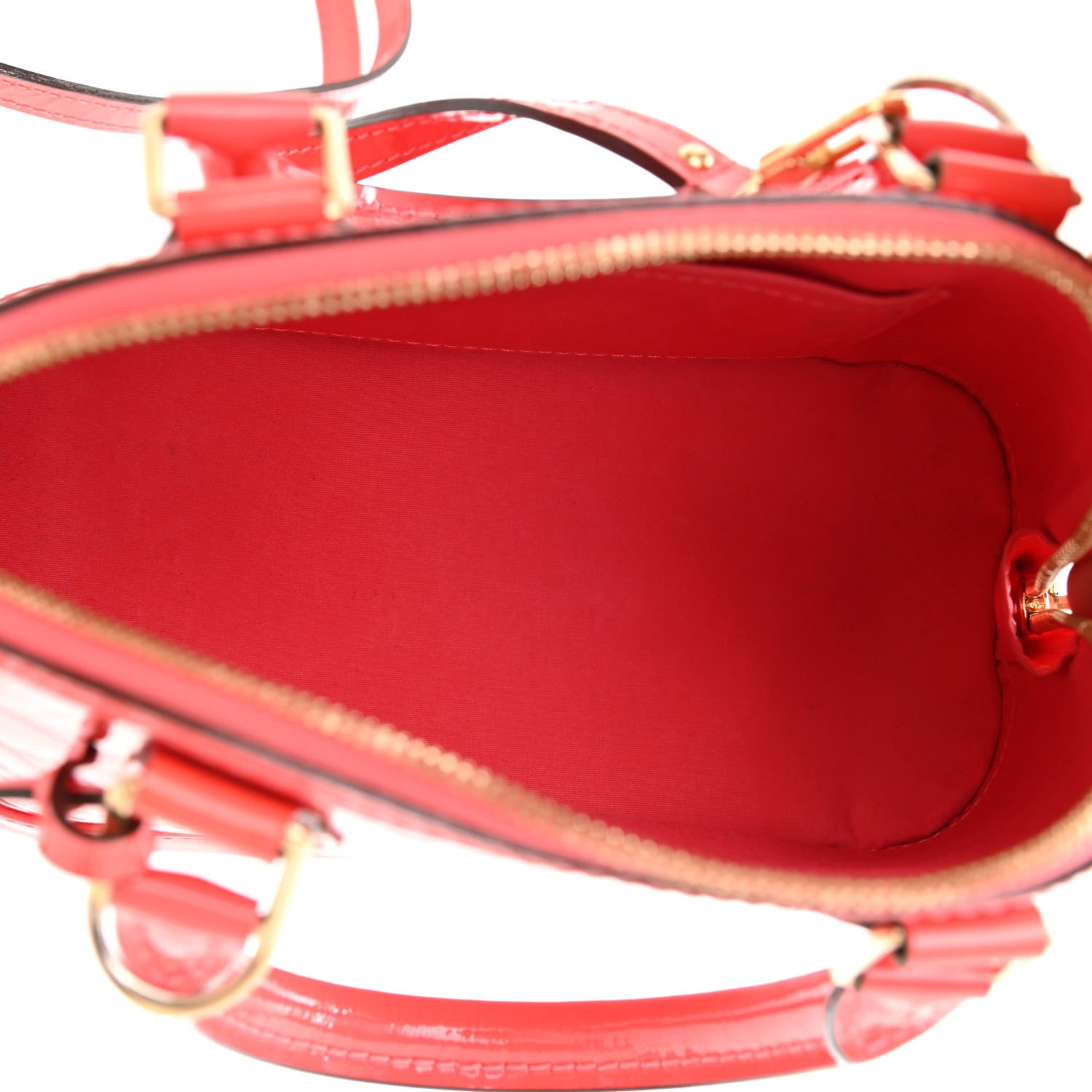 Louis Vuitton Vernis Alma BB Rose Litchi 4 of 9