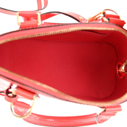 Louis Vuitton Vernis Alma BB Rose Litchi 4 of 9