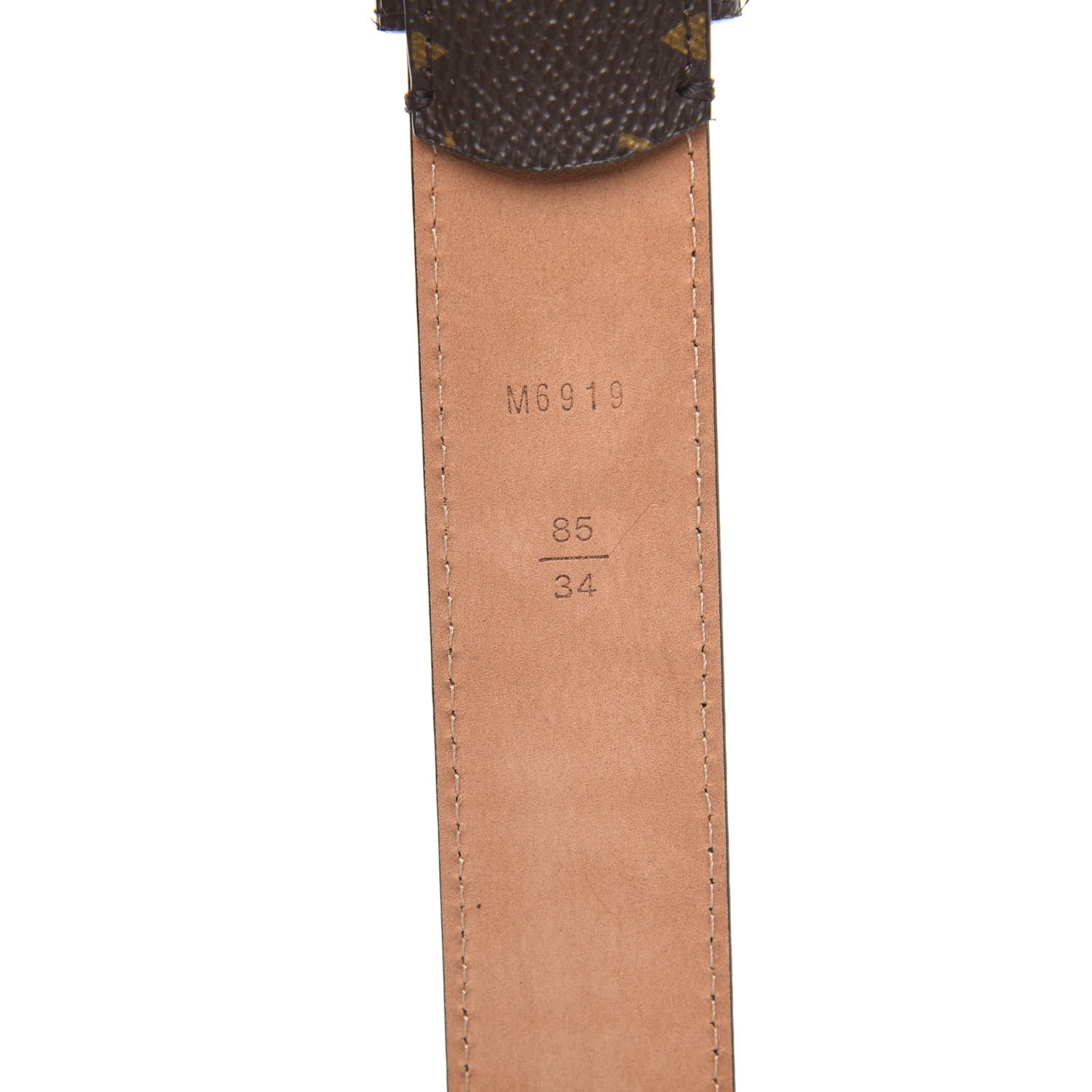 Louis Vuitton Monogram Ellipse Belt 85 34 5 of 6