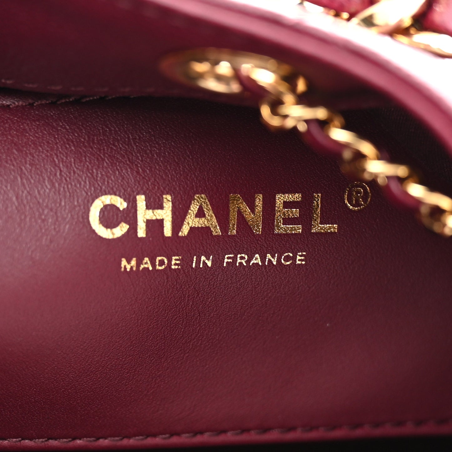 Caviar Quilted Small Chanel 25 Handbag Burgundy