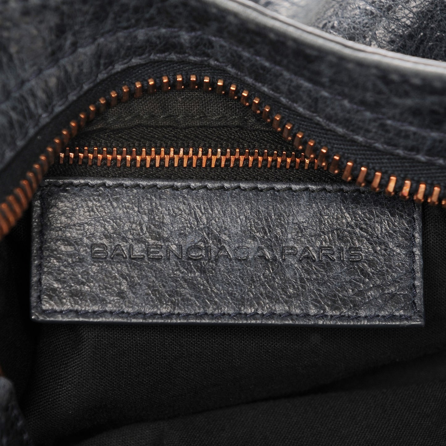Agneau Giant 21 Rose Gold Hardware City Dark Night