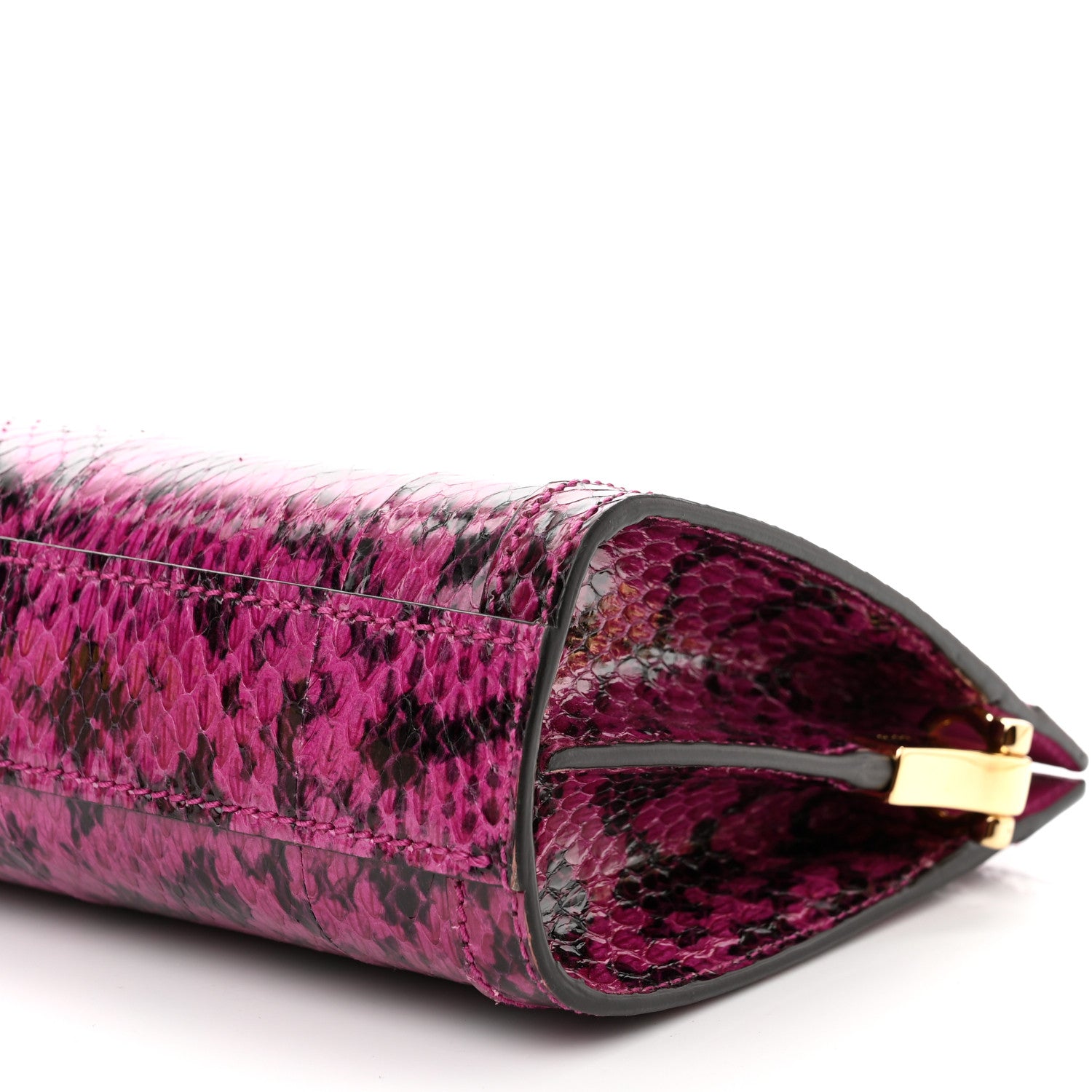 Gucci Snakeskin GG Small Ophidia Chain Shoulder Bag Pink 9 of 9