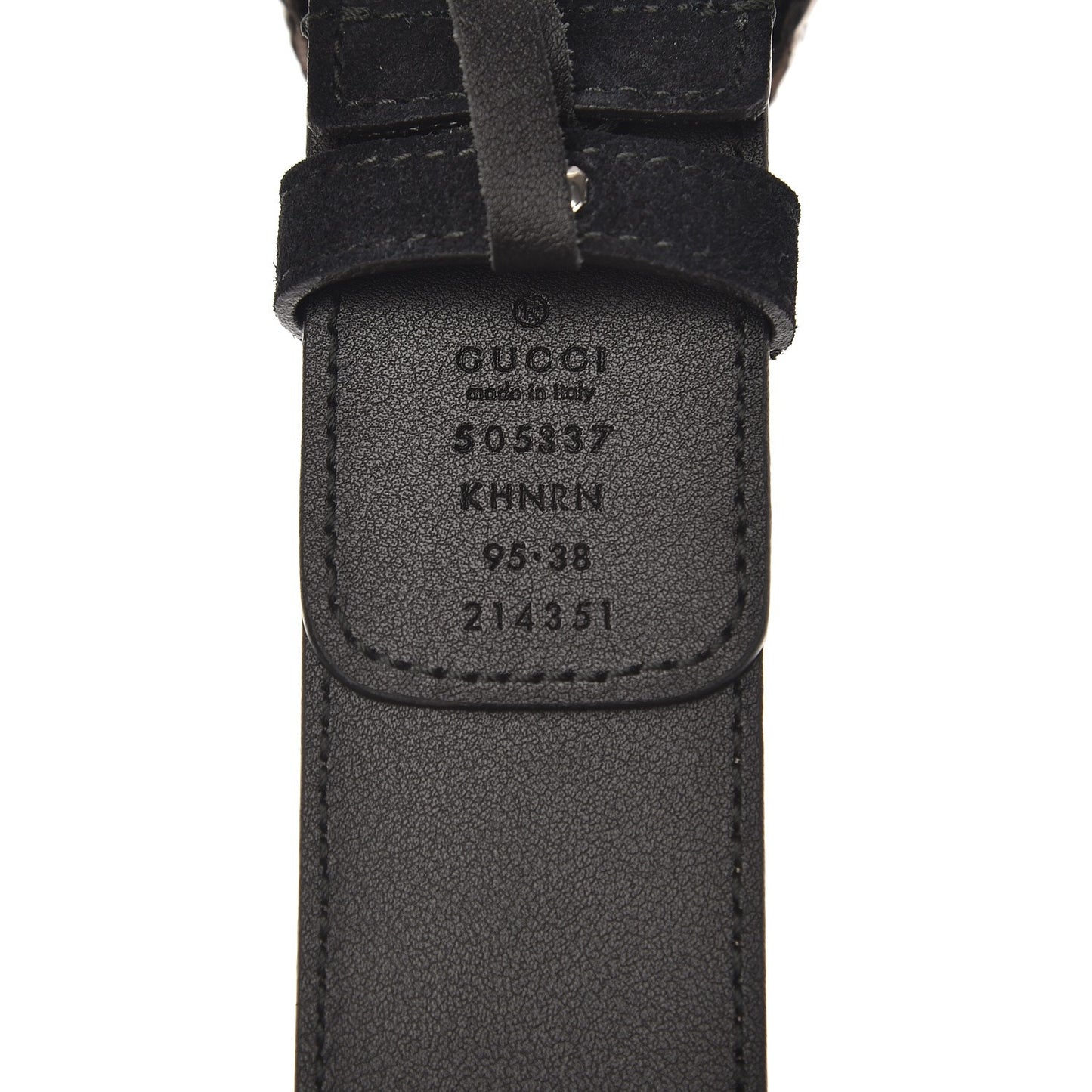 GG Supreme Monogram Suede Dionysus 40mm Belt 95 38 Beige Black