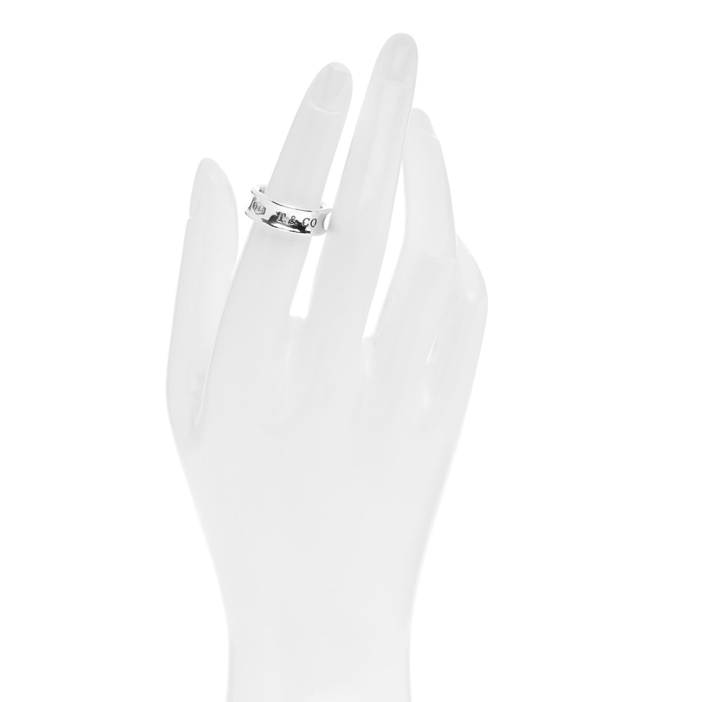 Sterling Silver 1837 Band Ring 49 5
