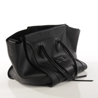 Celine Supple Calfskin Medium Phantom Luggage Black 10 of 16