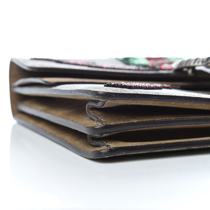 Gucci GG Supreme Monogram Lightning Embroidered Medium Dionysus Shoulder Bag Beige 5 of 15