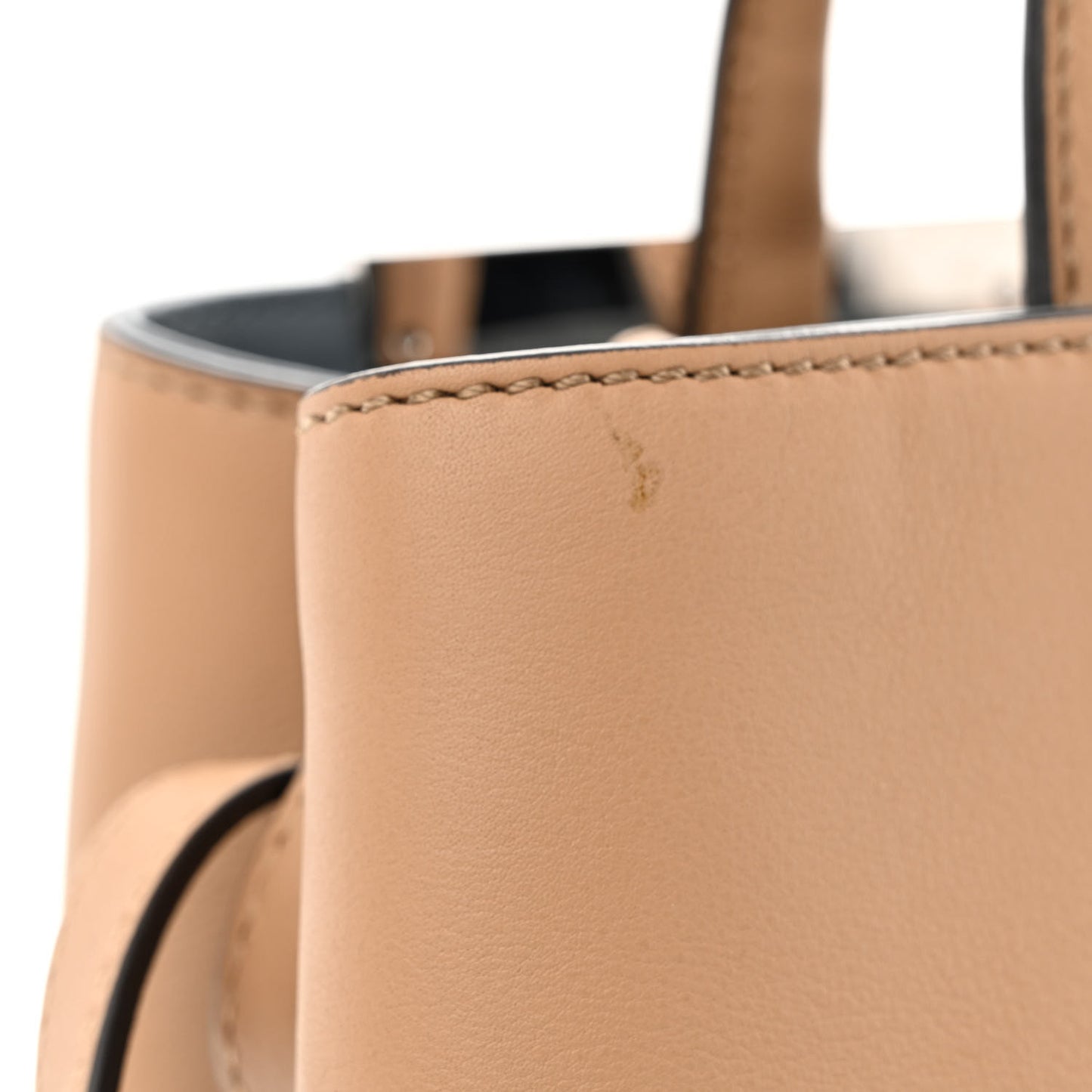 Vitello Dolce Century Petite 2Jours Tote Cuoio Tempesta