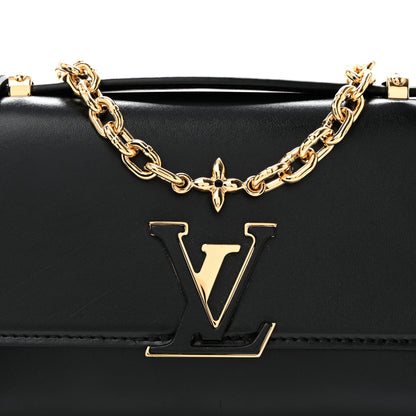 Louis Vuitton Calfskin LV Wallet On Chain Capucines Black 7 of 12