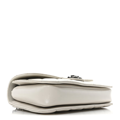 Chanel Glazed Calfskin Medium Perfect Edge Flap White 4 of 10