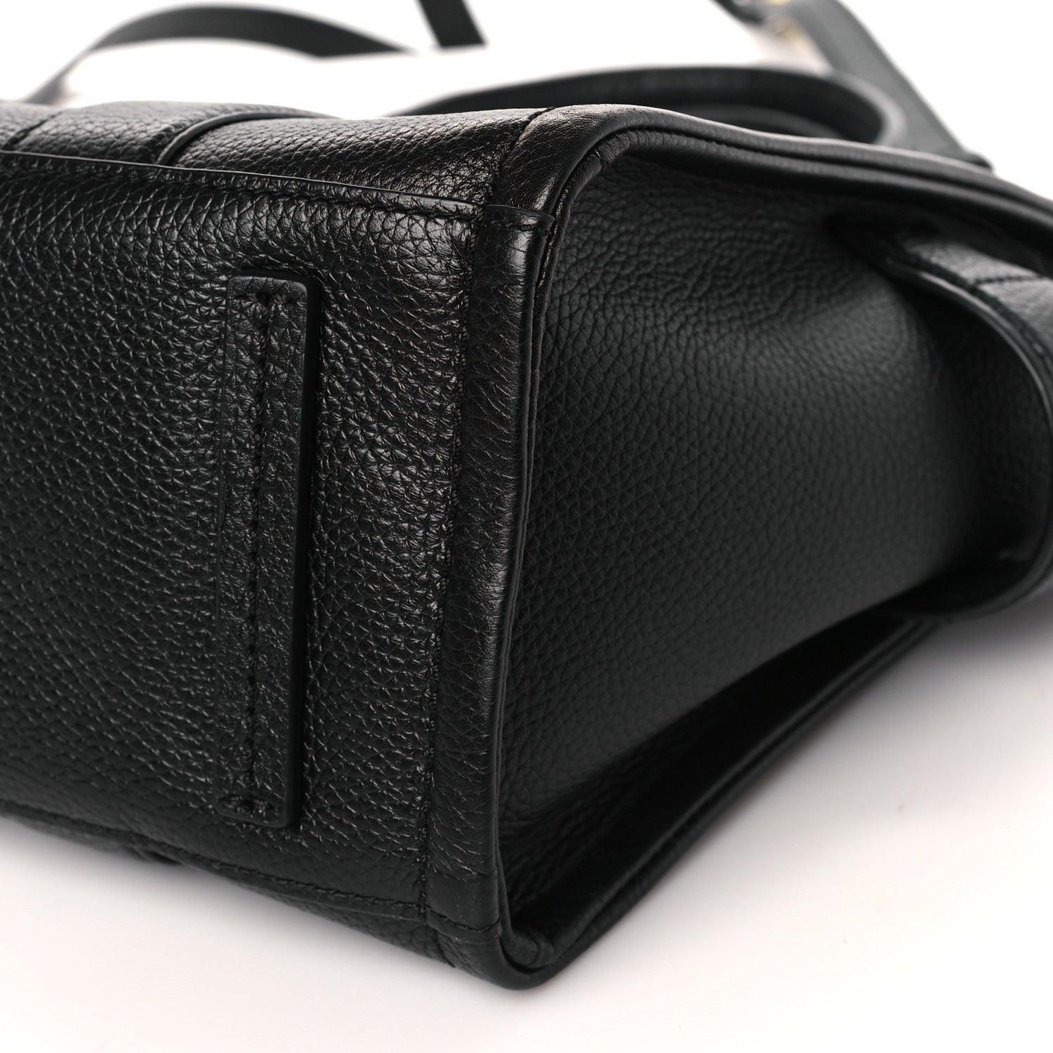 Marc Jacobs Grained Calfskin Medium The Tote Bag Black 8 of 8