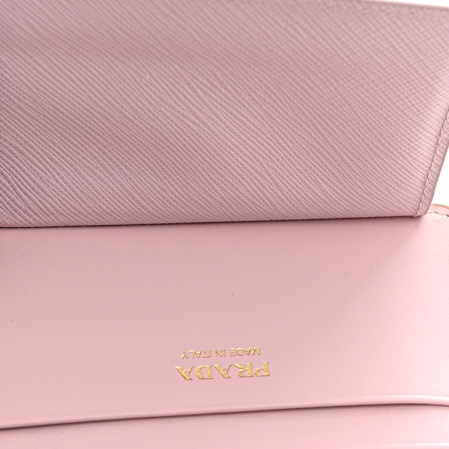 Prada Saffiano City Calf Coin Case Card Holder Alabastro 6 of 11