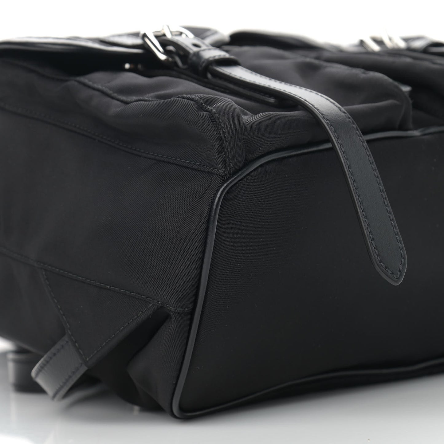 Tessuto Nylon Vitello Backpack Black