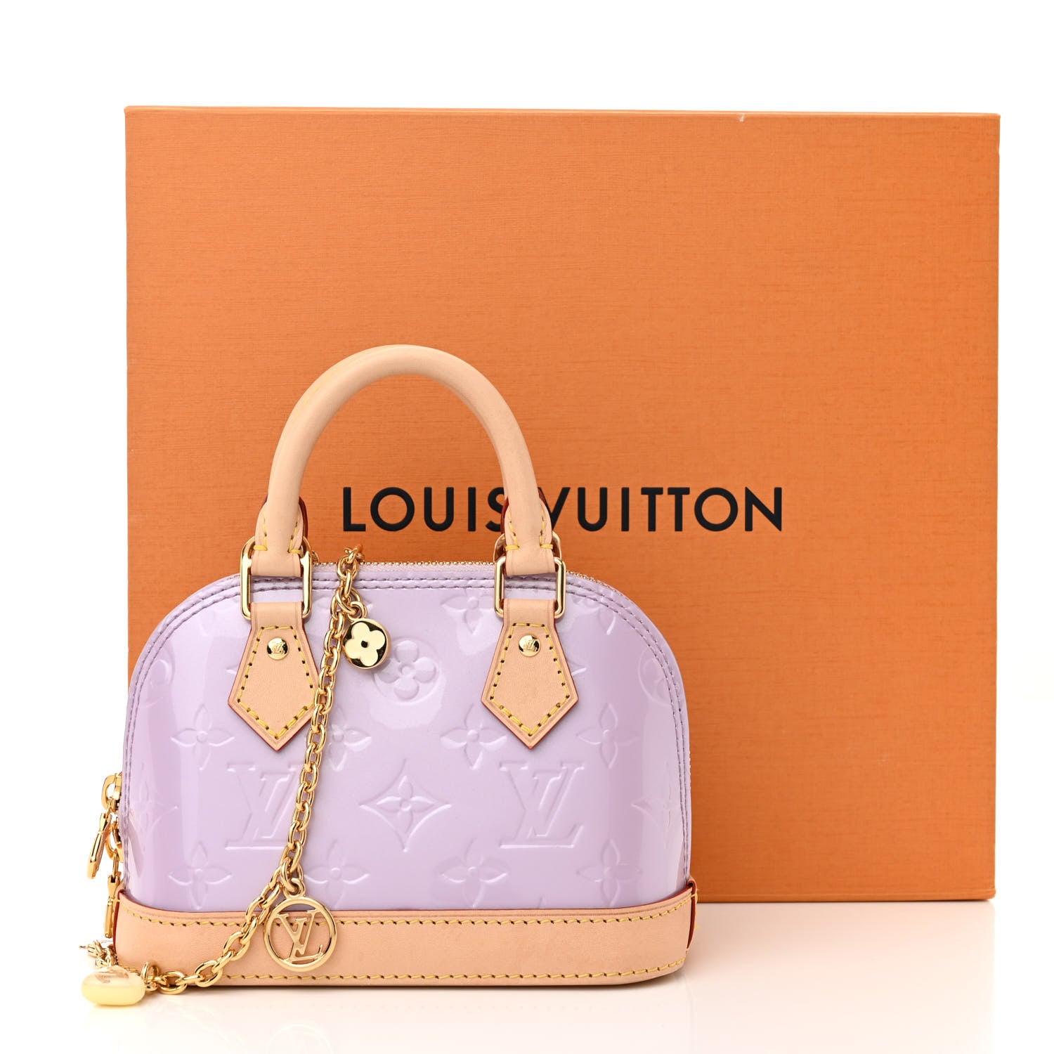 Louis Vuitton Vernis Nano Alma Glossy Lilac 10 of 10
