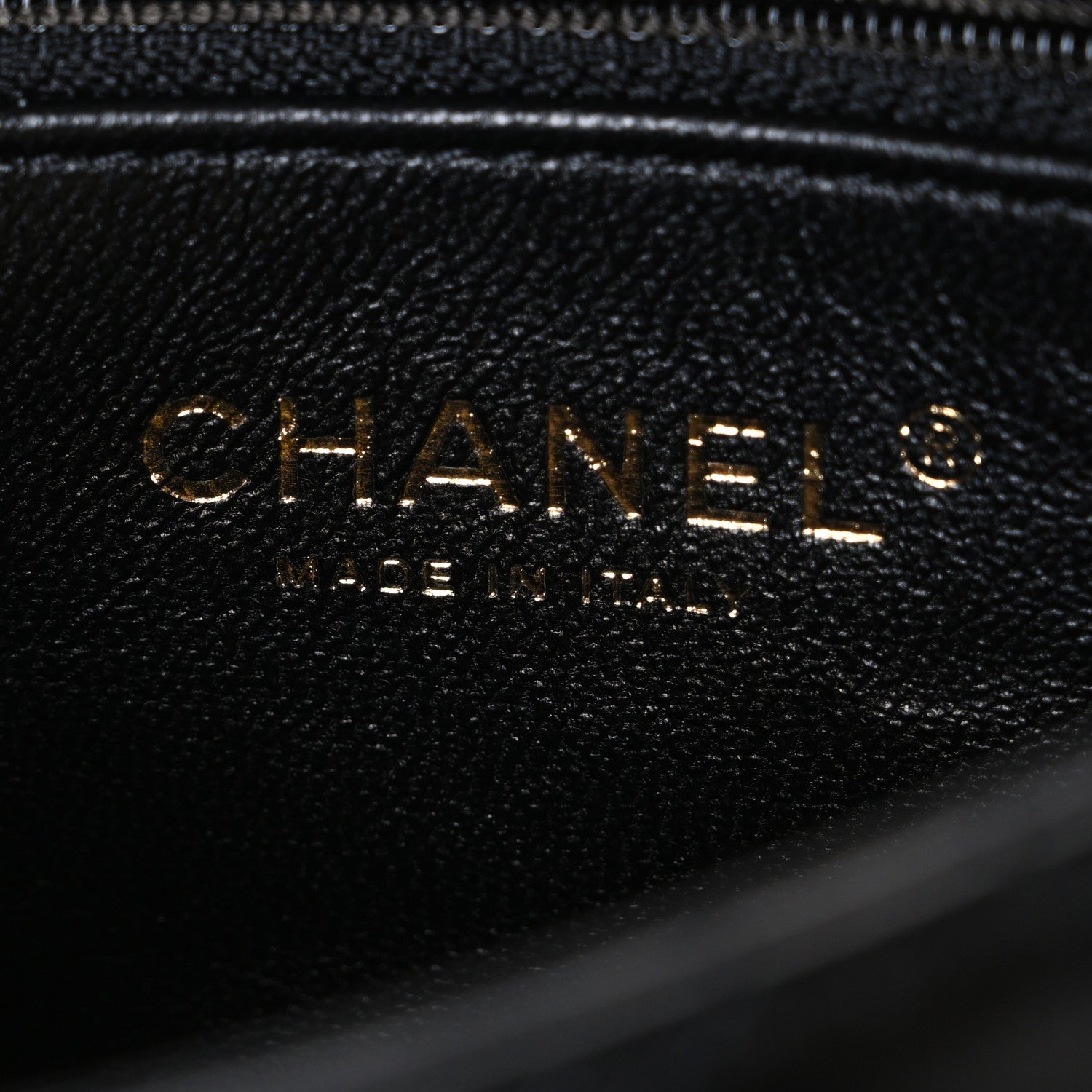 Chanel Shiny Lambskin Quilted Mini Coco Trip Flap Bag Black 5 of 10