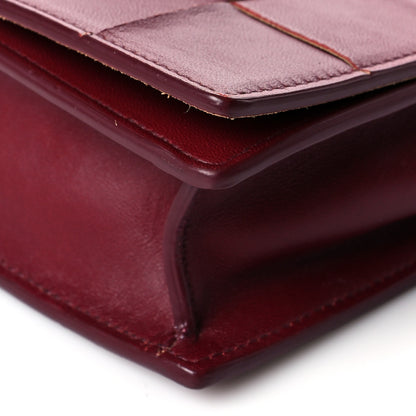 Bottega Veneta Nappa Maxi Intrecciato Mini Cassette Crossbody Bordeaux 16 of 16