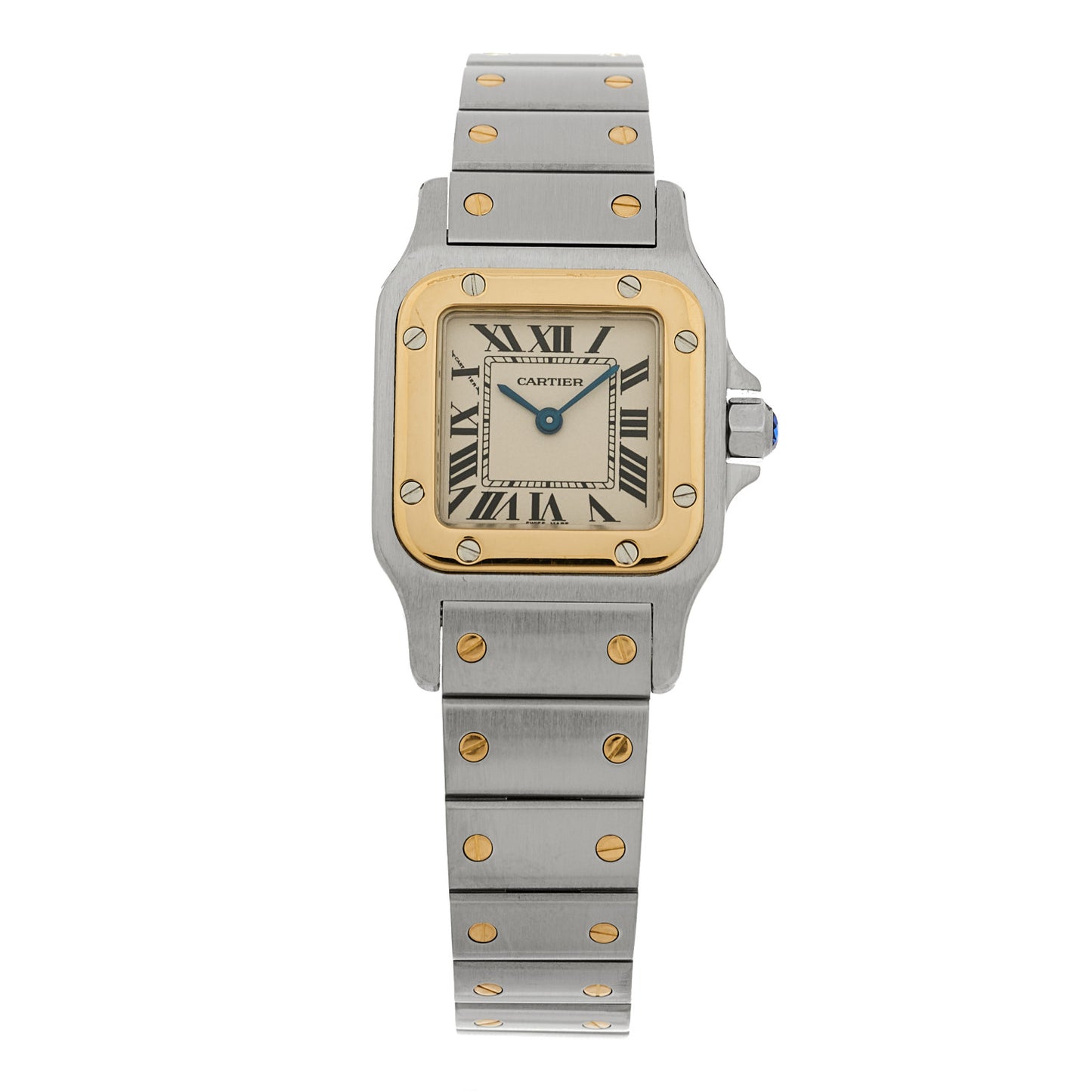 Stainless Steel 24mm Santos de Cartier Galbee Quartz Watch