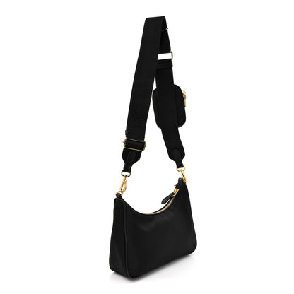 Prada Nylon Re-Edition 2005 Shoulder Bag Black 2 of 11