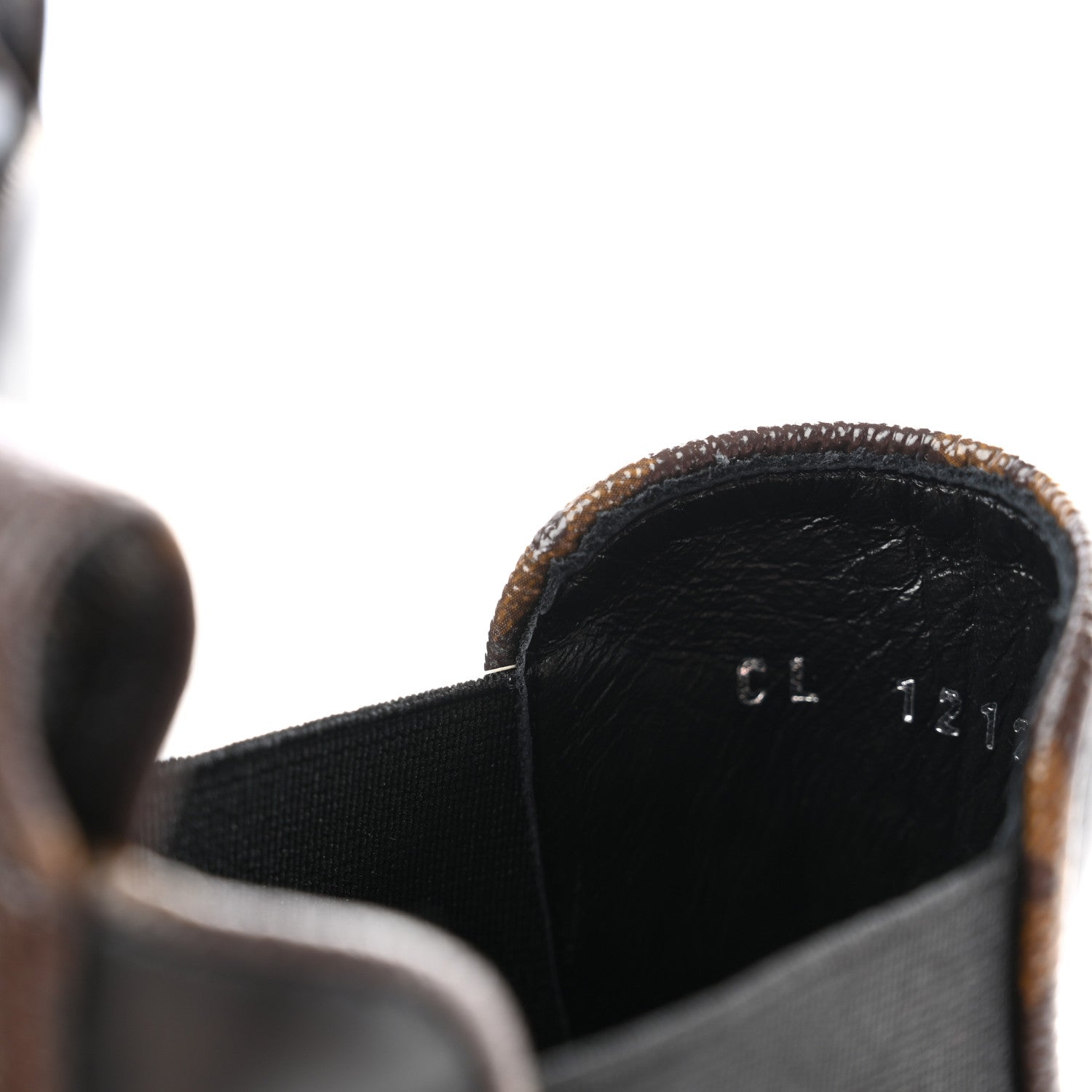 Louis Vuitton Calfskin Monogram Beaubourg Ankle Boots 37 Black 10 of 10