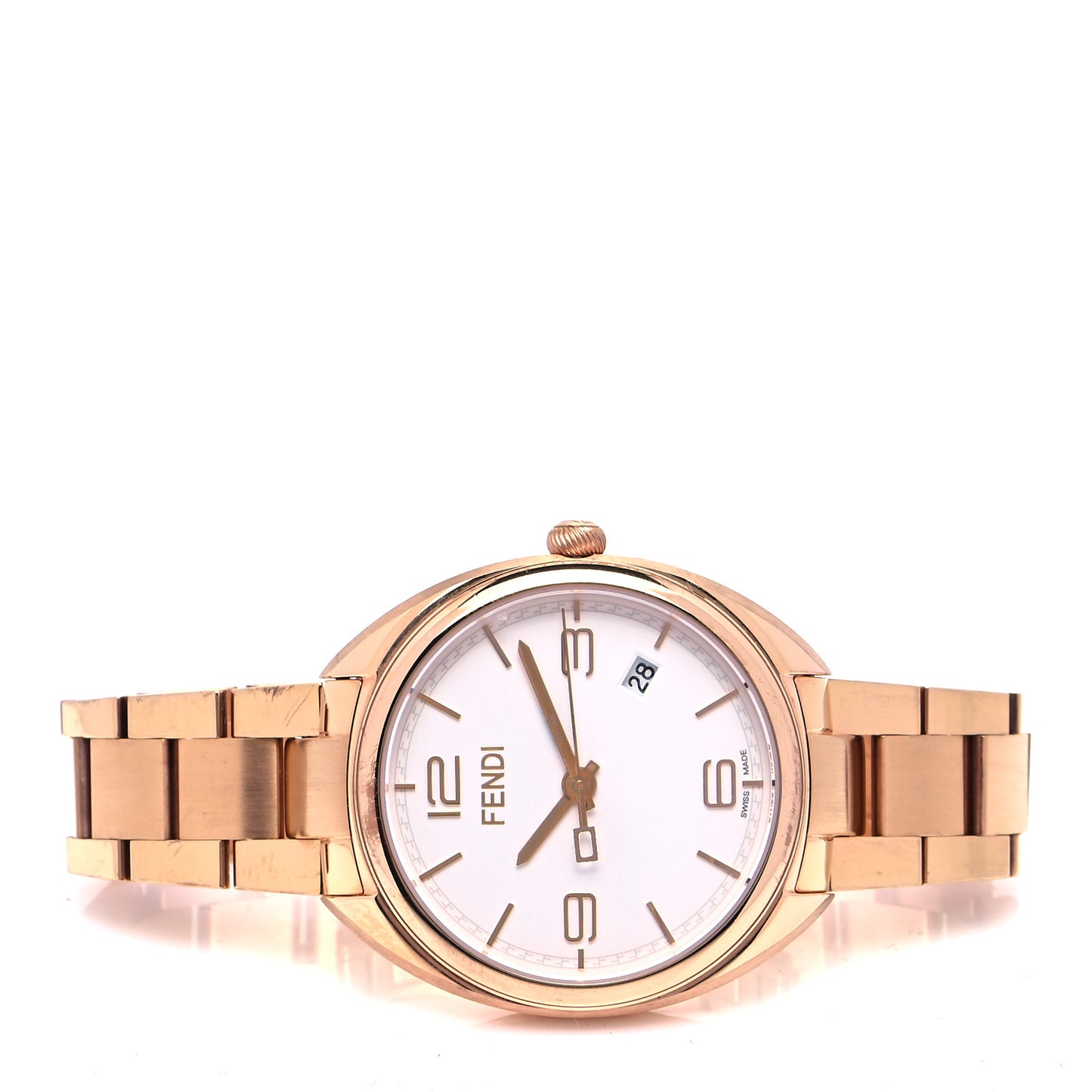 Stainless Steel 34mm Momento Date Quartz Watch