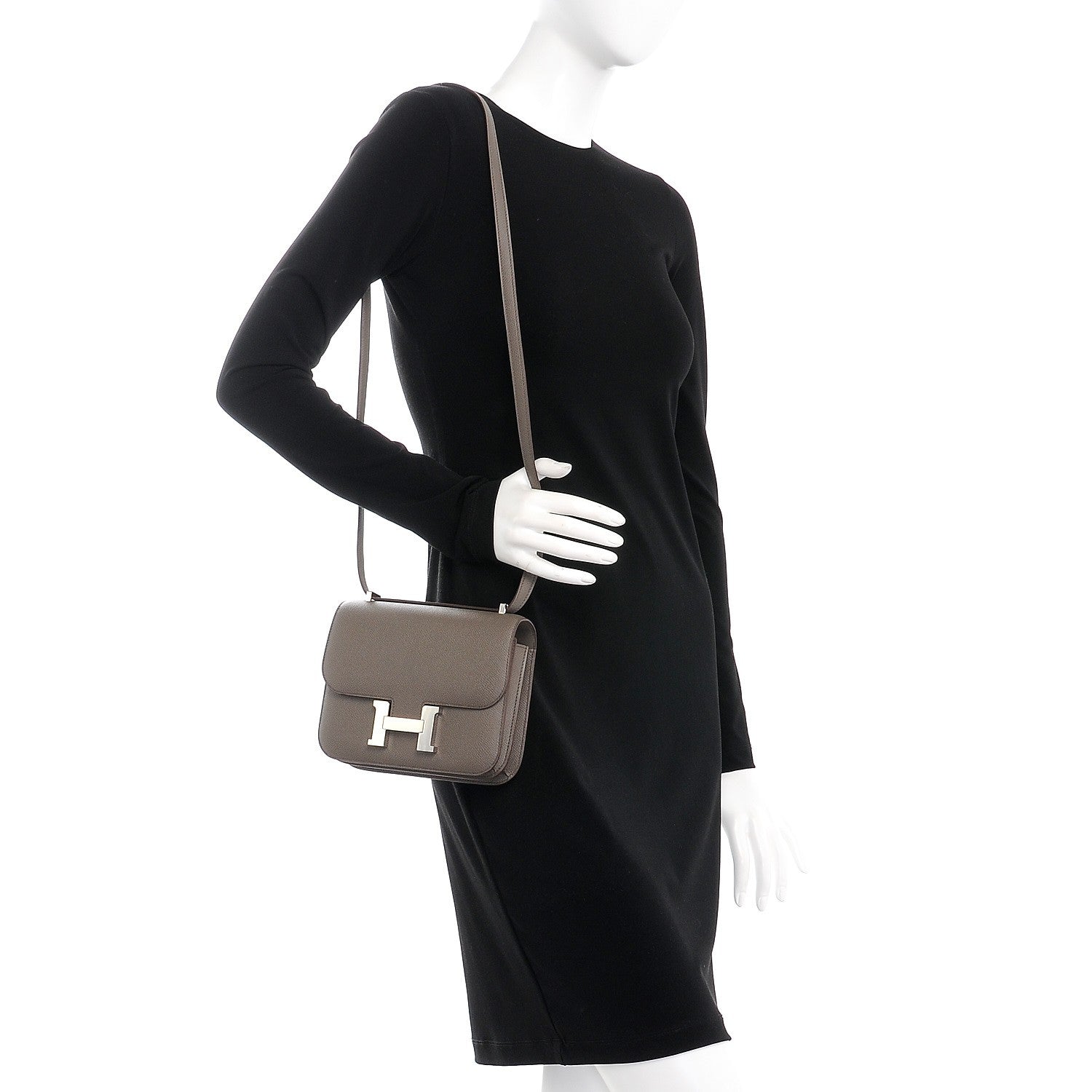 Hermes Epsom Constance 18 Etain 2 of 8