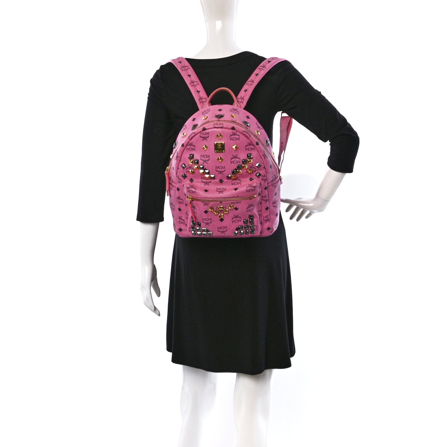 Visetos Studded Small Stark M Backpack Pink