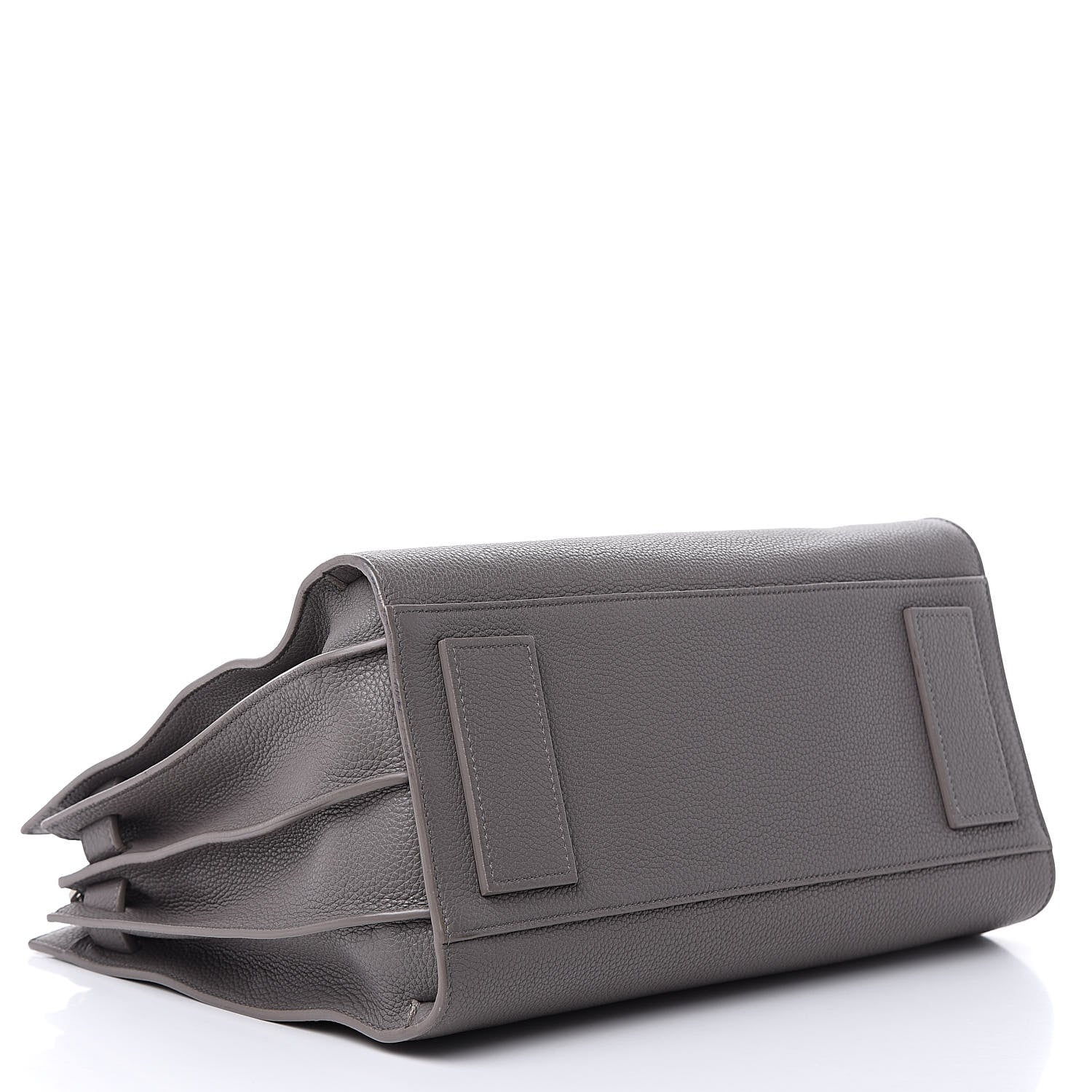 Saint Laurent Grained Calfskin Small Supple Sac De Jour Mouse Grey 4 of 13
