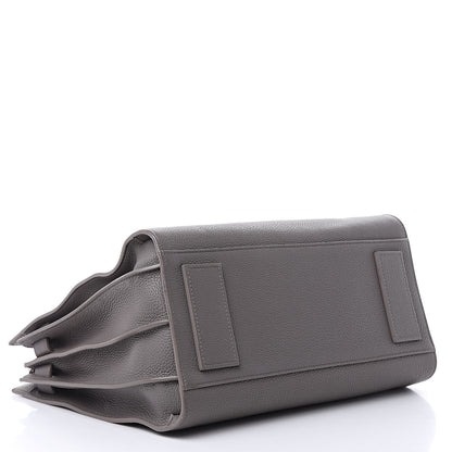 Saint Laurent Grained Calfskin Small Supple Sac De Jour Mouse Grey 4 of 13