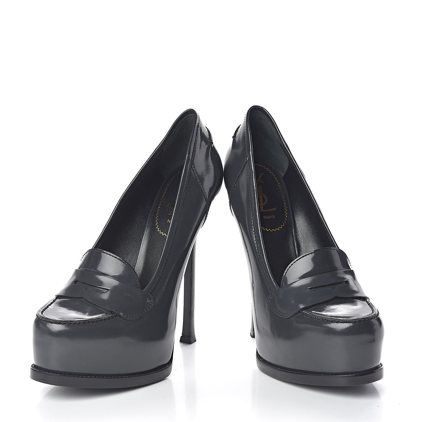 Loafer-Style Tribtoo 140 Pumps 39.5 Dark Blue