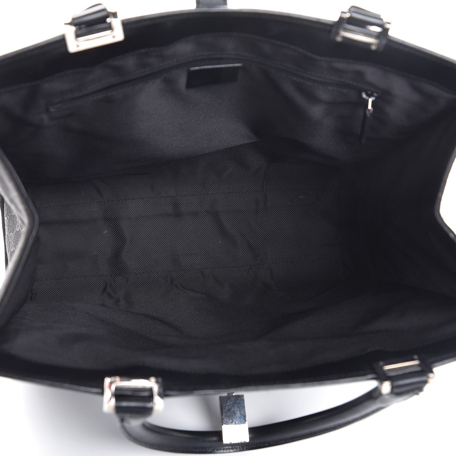 Gucci Monogram Bardot Bag Black 5 of 8