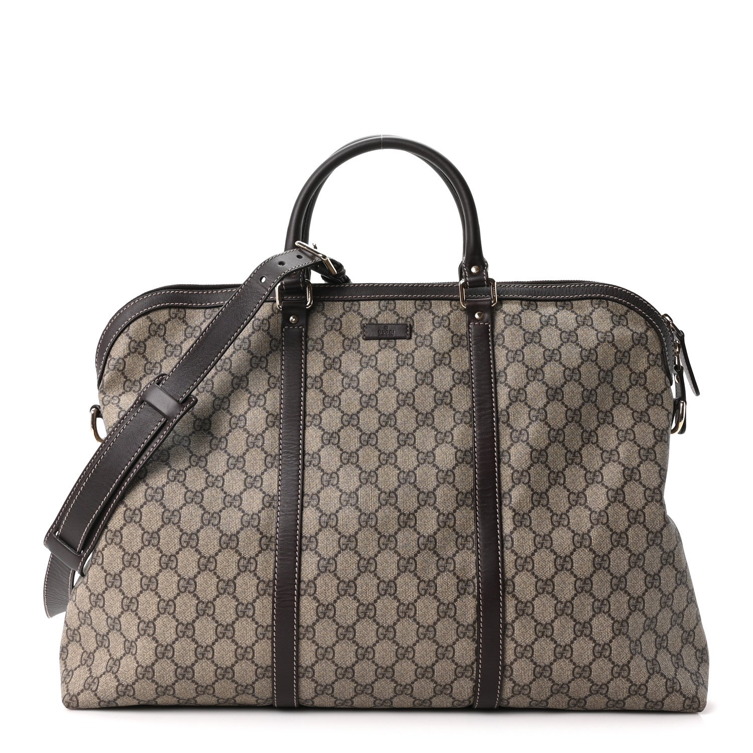 Gucci GG Plus Monogram Travel Bag Dark Brown 1904087 – FASHIONPHILE