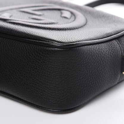 Gucci Pebbled Calfskin Small Soho Disco Bag Black 9 of 10