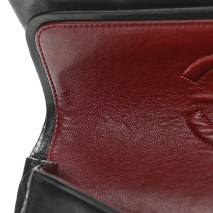 Chanel Lambskin Quilted Medium Double Flap Black 13 of 16