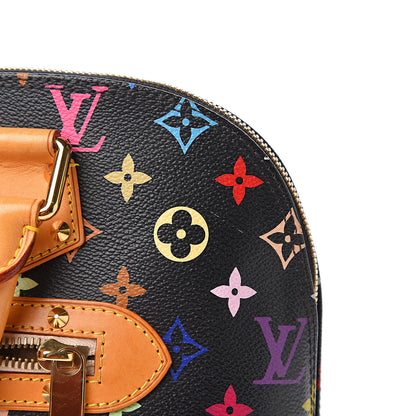 Louis Vuitton Monogram Multicolor Alma Black 6 of 12