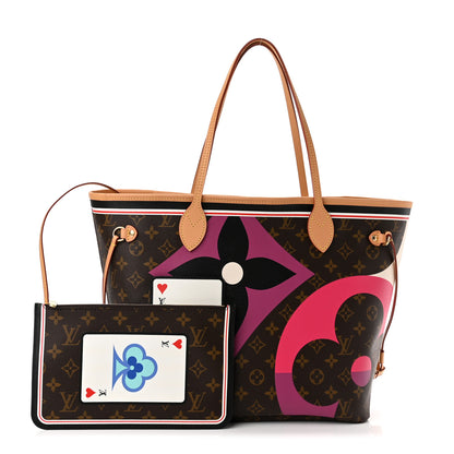 Louis Vuitton Monogram Game On Neverfull MM 1 of 10