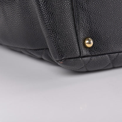 Chanel Caviar Quilted Grand Timeless Tote GTT Black 15 of 22