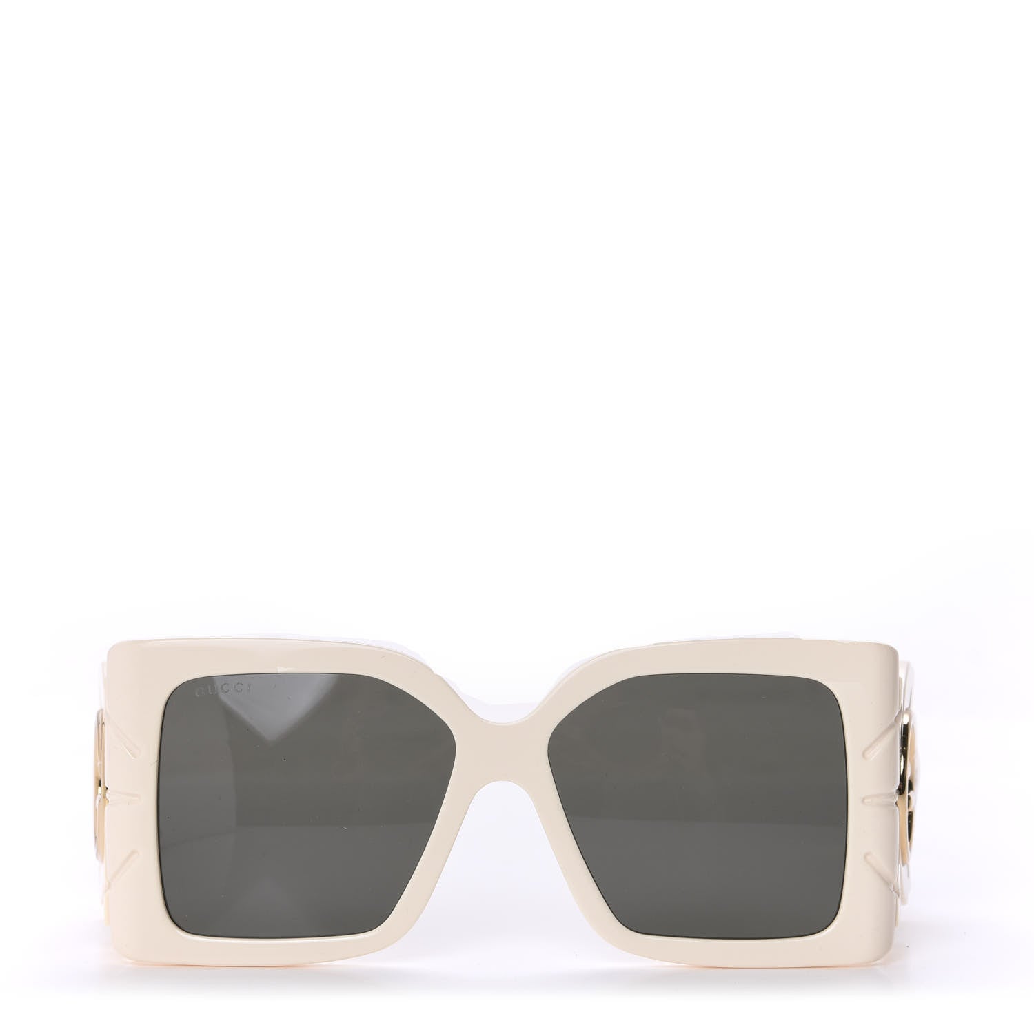 Gucci Acetate Square Frame Wing Sunglasses GG0535S Ivory 2 of 8