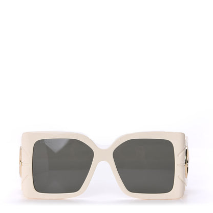 Gucci Acetate Square Frame Wing Sunglasses GG0535S Ivory 2 of 8