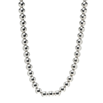 Tiffany Sterling Silver 10mm HardWear Ball Necklace 1 of 4