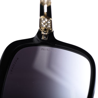 Bulgari Crystal 8181B Sunglasses Black 8 of 12