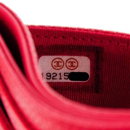 Chanel Caviar Timeless CC Card Holder Red 8 of 8