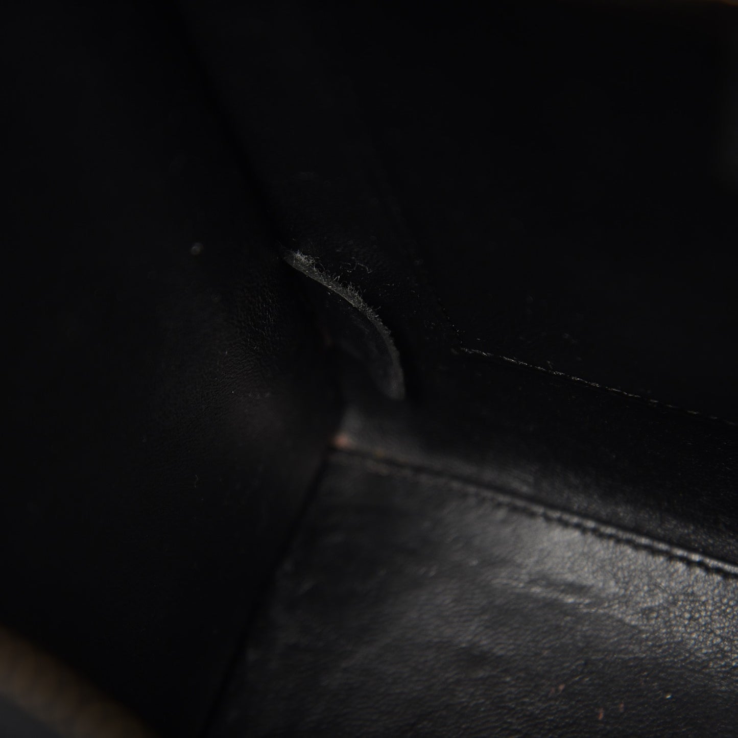 Smooth Calfskin Nano Luggage Black