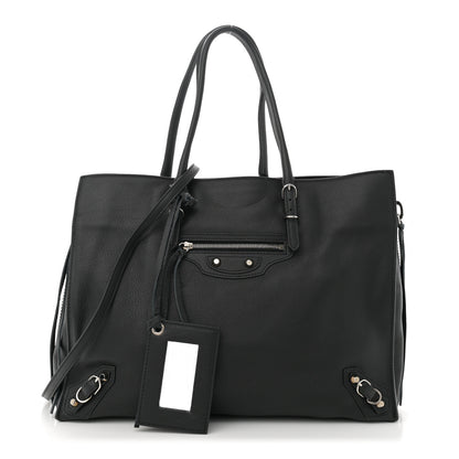 Balenciaga Veau Papier B4 Zip Around Tote Black 1 of 12