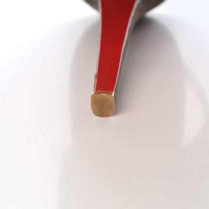 Christian Louboutin Cork Bianca 140 Slingback Pumps 39.5 Brown 16 of 17