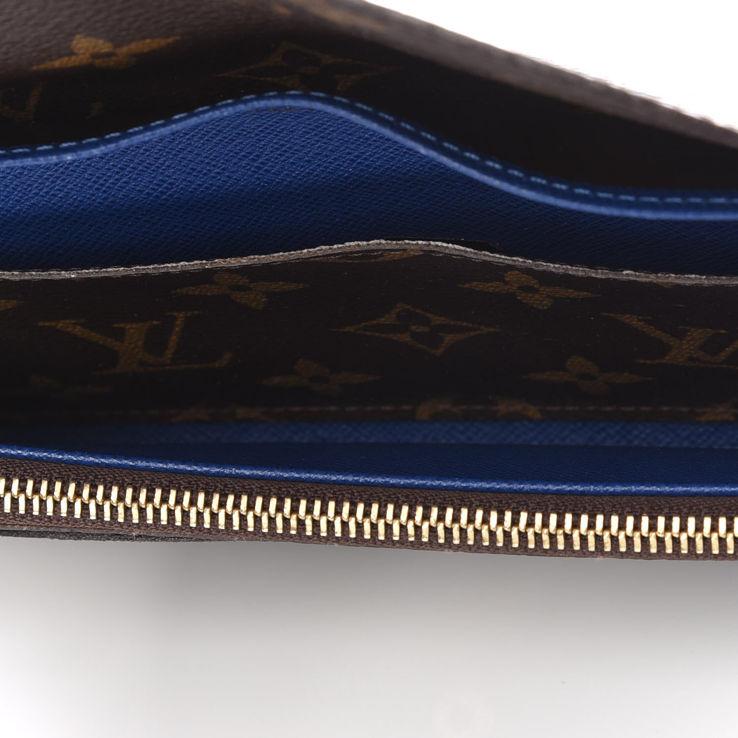 Louis Vuitton Monogram Emilie Wallet Blue 4 of 8