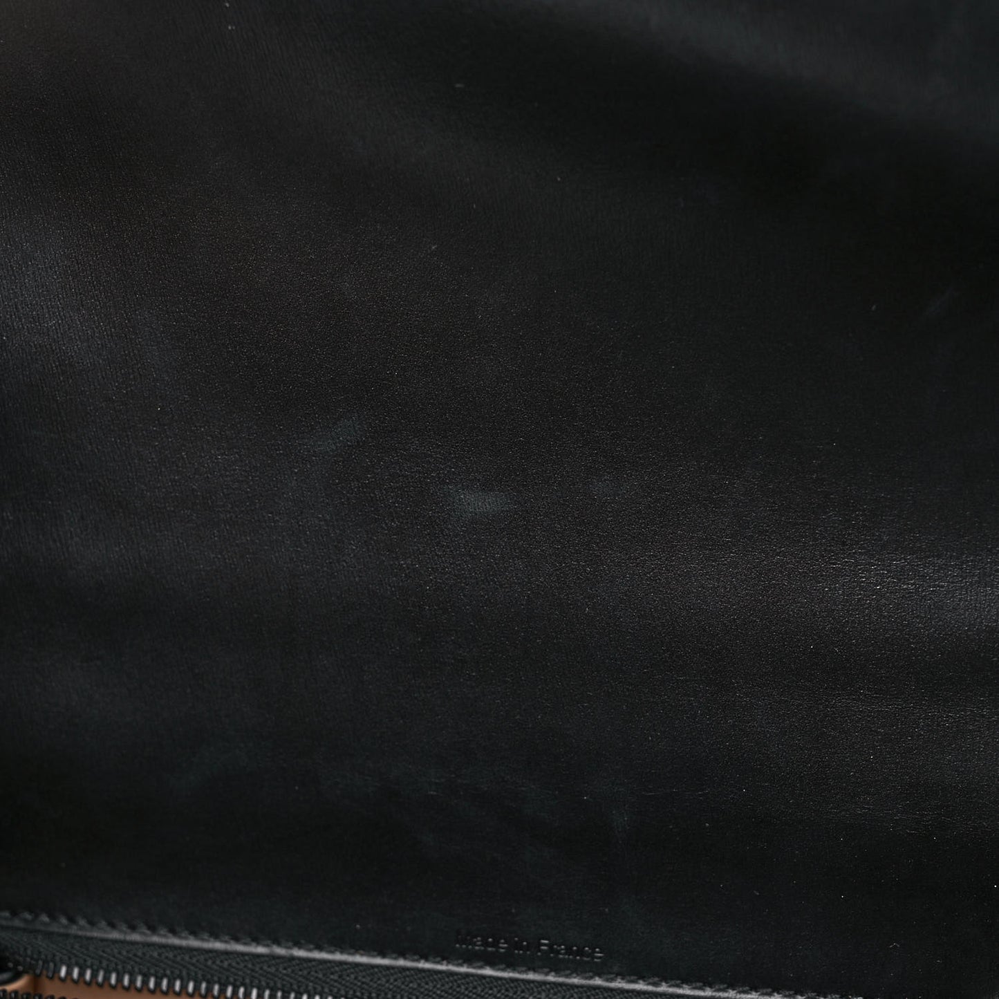 Calfskin MM L'Humour Brillant Satchel Black