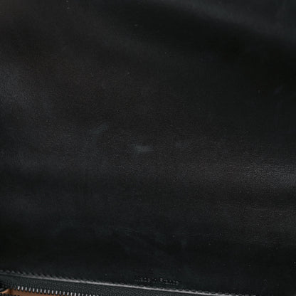 Delvaux Calfskin MM L'Humour Brillant Satchel Black 12 of 14